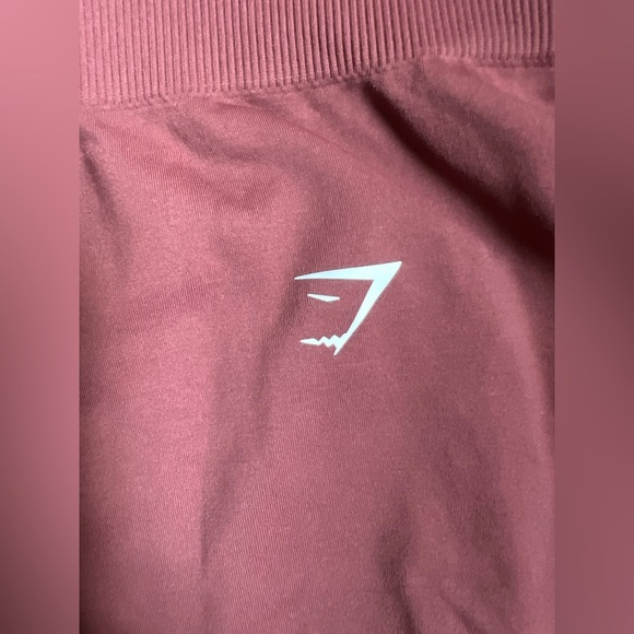 Gymshark Red Leggings Stretchy Form-Fitting Design size XXL - Picture 2 of 6